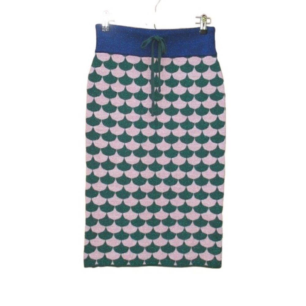 Vicolo High Waist Knit Pencil Skirt